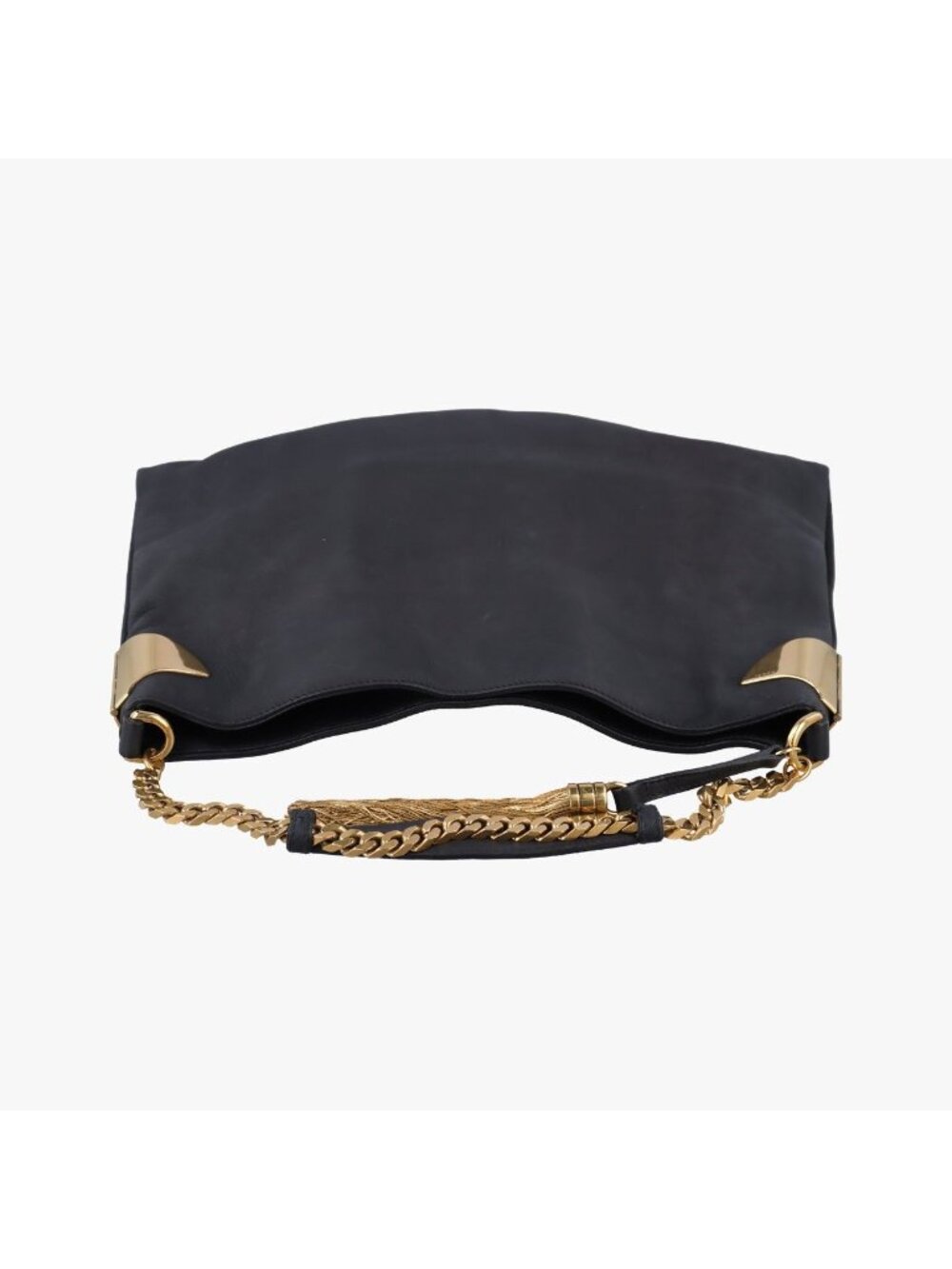 ★SOLD★ Gucci Large Black Leather Messenger Bag - Picture 8 of 15
